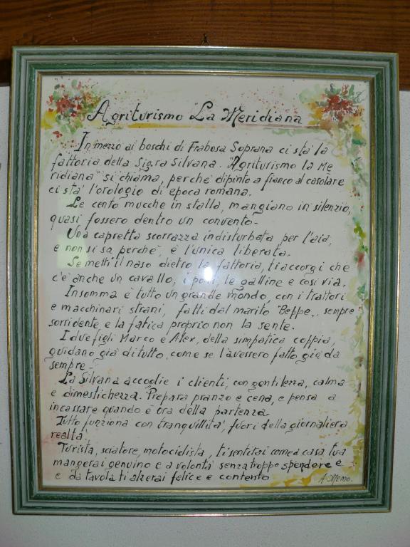 Agriturismo La Meridiana Frabosa Sottana Bagian luar foto